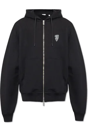 Burberry Heren, Sweatshirts & Hoodies, Zwart, Maat: XL Katoen