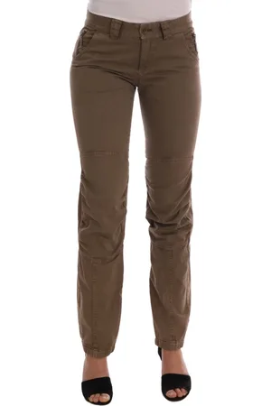 ERMANNO SCERVINO Dames, Jeans, Bruin, Maat: 2XS Katoen