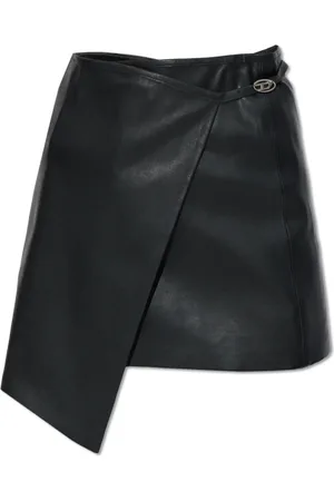 Diesel Dames, Rokken, Zwart, Maat: 2XL Leer