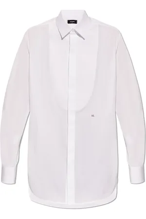 Dsquared2 Dames, Blouses & Shirts, Wit, Maat: XS Katoen