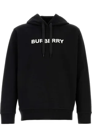 Burberry Heren, Sweatshirts & Hoodies, Zwart, Maat: XL Katoen