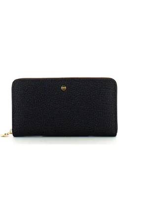 Borbonese Dames, Accessoires, Zwart, Maat: ONE Size Leer