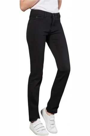 Mac Dames, Jeans, Zwart, Maat: XL