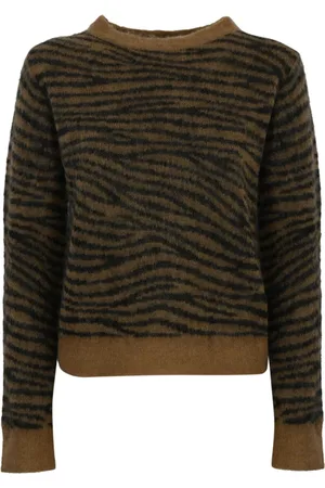 Max Mara Dames, Truien, Bruin, Maat: S Mohair