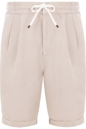 Brunello Cucinelli Heren, Korte broeken, , Maat: XL Linnen
