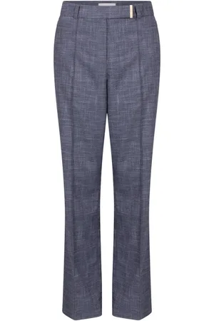 Aaiko Dames, Broeken, Blauw, Maat: S Denim