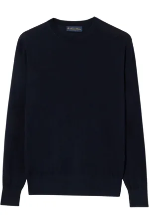 Brooks Brothers Heren, Truien, Blauw, Maat: M Wol