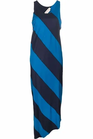 Marni Dames, Jurken, Blauw, Maat: M Viscose