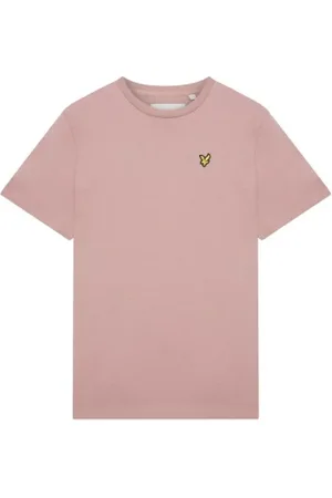 Lyle & Scott Heren, Tops, Roze, Maat: XL Katoen