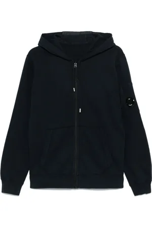 C.P. Company Heren, Sweatshirts & Hoodies, Blauw, Maat: L Katoen