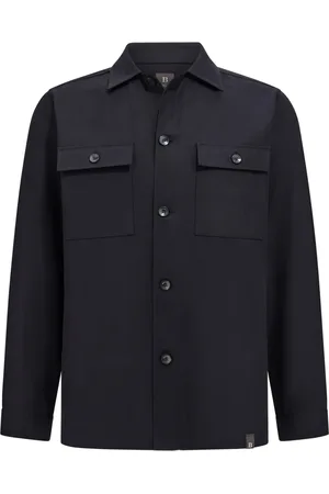 Boggi Milano Heren, Jassen, Blauw, Maat: 2XL Katoen