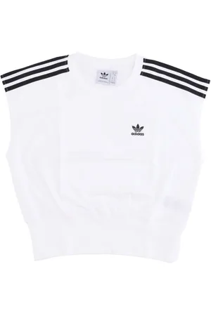 adidas Dames, Tops, Wit, Maat: 2XL Katoen