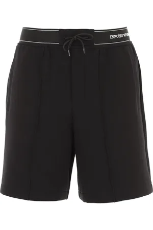 Emporio Armani Heren, Korte broeken, Zwart, Maat: M Jersey