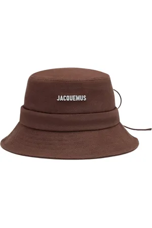Jacquemus Unisex, Accessoires, Bruin, Maat: 56 CM Katoen
