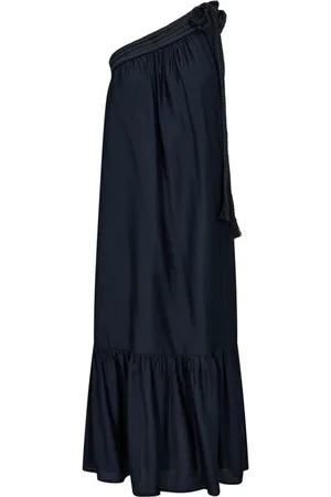 Co`Couture Dames, Jurken, Blauw, Maat: XS Viscose
