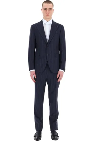TAGLIATORE Heren, Pakken, Blauw, Maat: S Wol