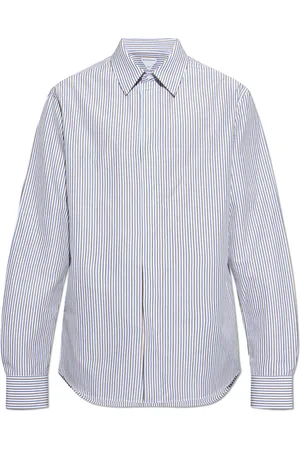 Bottega Veneta Heren, Overhemden, Wit, Maat: M Katoen