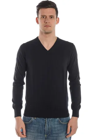 D.A. Daniele Alessandrini Heren, Truien, Zwart, Maat: 2XL Katoen