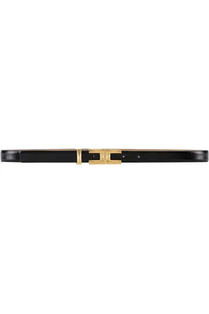 Elisabetta Franchi Dames, Accessoires, Zwart, Maat: M Leer