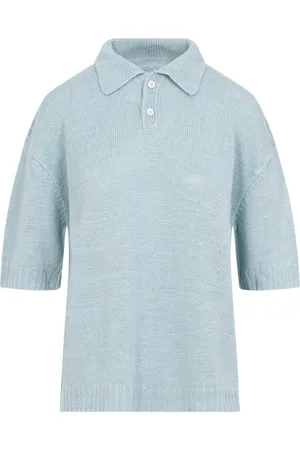 Maison Margiela Dames, Tops, Blauw, Maat: S