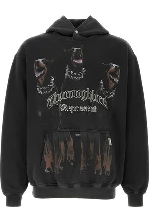 Represent Heren, Sweatshirts & Hoodies, Grijs, Maat: M Katoen