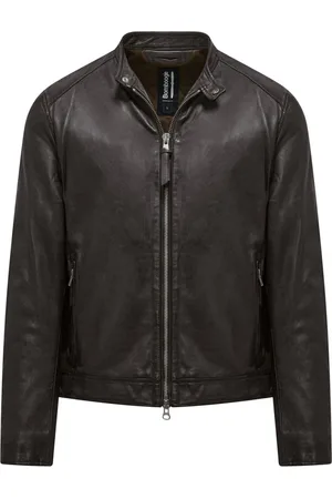 Bomboogie Heren, Jassen, Bruin, Maat: XL Suède