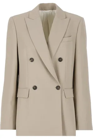 Brunello Cucinelli Dames, Jassen, , Maat: XS Linnen