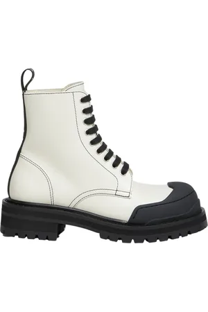 Marni Dames, Schoenen, Wit, Maat: 39 EU Leer