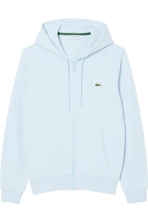 Lacoste Heren, Sweatshirts & Hoodies, Blauw, Maat: M Katoen