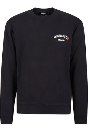 Dsquared2 Heren, Sweatshirts & Hoodies, Zwart, Maat: L