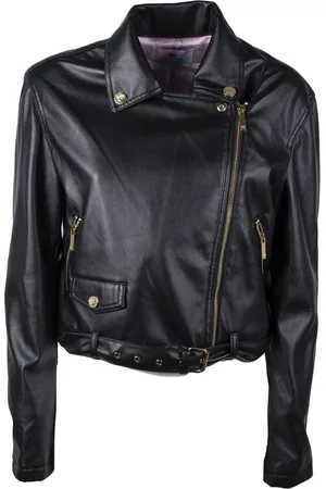 Chiara Ferragni Dames, Jassen, Zwart, Maat: M Leer