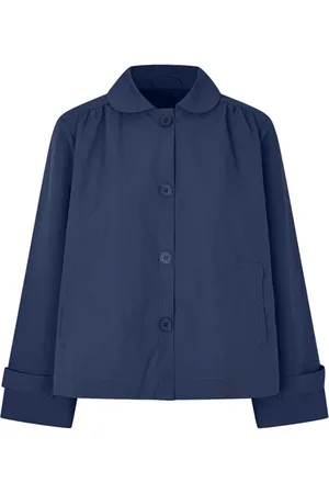 Lollys Laundry Dames, Jassen, Blauw, Maat: XS Polyamide