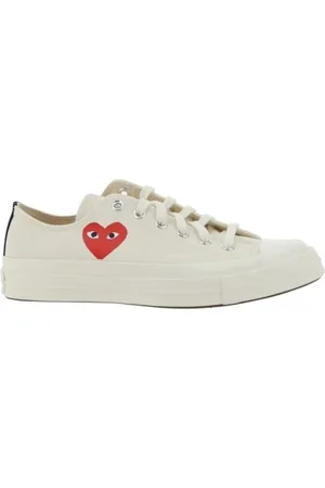 Comme des Garçons Heren, Schoenen, Wit, Maat: 44 EU Katoen