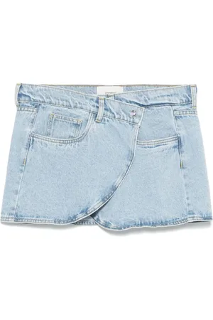 COPERNI Dames, Rokken, Blauw, Maat: S Denim