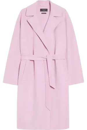 Max Mara Dames, Mantels, Roze, Maat: S Wol