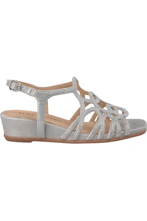 Alma en Pena Dames, Schoenen, Grijs, Maat: 37 EU