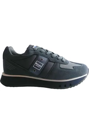 Blauer Heren, Schoenen, Blauw, Maat: 44 EU Leer