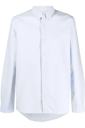 A.P.C. Heren, Overhemden, Blauw, Maat: L Katoen