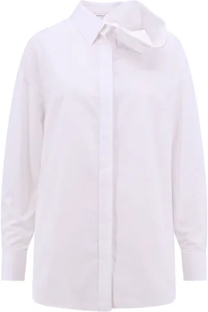 Alexander McQueen Dames, Blouses & Shirts, Wit, Maat: XS Katoen