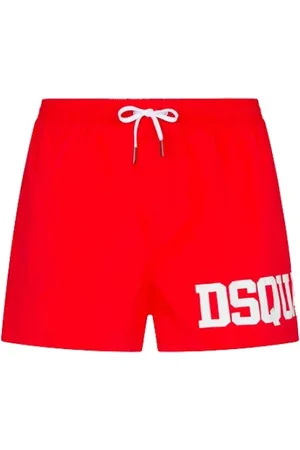 Dsquared2 Heren, Badkleding, Rood, Maat: XL Nylon