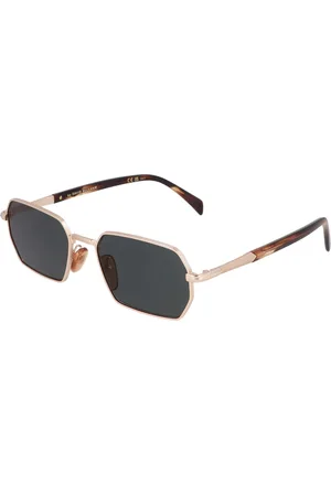 DB EYEWEAR BY DAVID BECKHAM Unisex, Accessoires, Geel, Maat: 55 MM