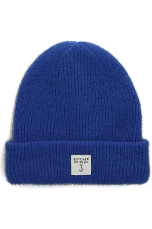 Butcher of Blue Heren, Accessoires, Blauw, Maat: ONE Size Wol