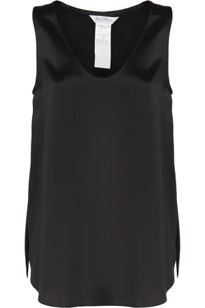 Max Mara Dames, Tops, Zwart, Maat: 2XS