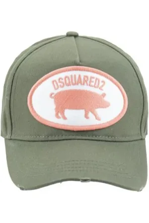 Dsquared2 Unisex, Accessoires, Groen, Maat: ONE Size Katoen