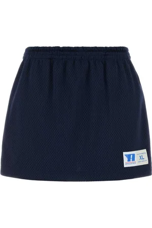 Alexander Wang Dames, Korte broeken, Blauw, Maat: XS Poliester