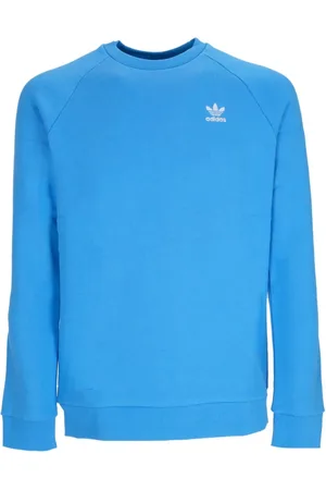 adidas Heren, Sweatshirts & Hoodies, Blauw, Maat: XL Katoen