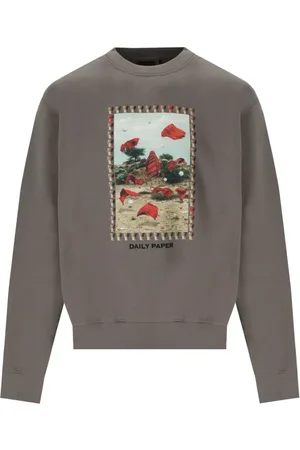 Daily paper Heren, Sweatshirts & Hoodies, Bruin, Maat: M Katoen