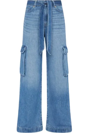 7 for all Mankind Dames, Jeans, Blauw, Maat: W30
