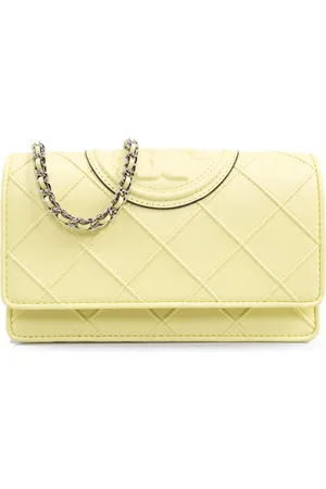 Tory Burch Dames, Accessoires, Groen, Maat: ONE Size Leer
