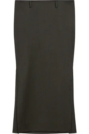 Sportmax Dames, Rokken, Zwart, Maat: XS Wol